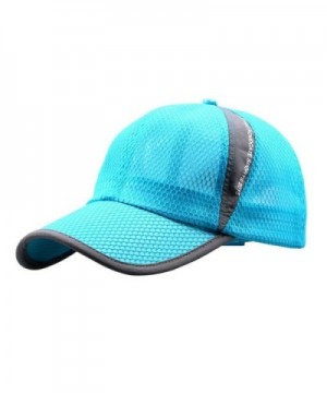 Hat-UPLOTER Outdoor Holiday Sunshade Sun Hat Quick-dry Ventilation Baseball - Sky Blue - CV12L0HR62N