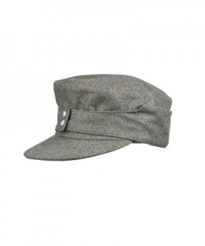 Heerpoint Reproduction Ww2 German Wh Em Army M43 Panzer Solider Wool Field Cap Hat - CC12CUKC813