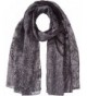 Desigual Women's Adhara Rectangle Foulard Scarf - Gray - CB17YLZ4A57