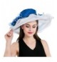 Dantiya Womens Kentucky Organza Wedding in Women's Sun Hats