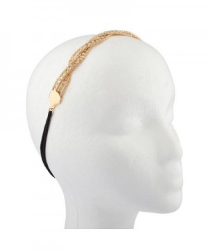 Lux Accessories Crystal Stretch Headband