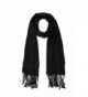 Extra Soft Large Women Pashmina Scarf Evening Dress Shawl Wrap Wedding Gift for Bridesmaids - Black - C6187IO5YXA