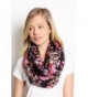 Fashion Womens Floral Infinity Scarf in Fashion Scarves