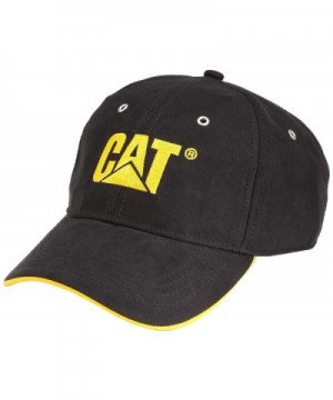 Caterpillar Men's Trademark Microsuede Cap - Black - CW111AGXMVD