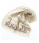 Kkusebo Women's Linen Long Size Luxury Triangle Embroidery Scarf - Natural Beige - CW11ZFZLJV1