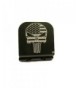 American Flag Skull Laser Etched Hat Clip Black - C3129HK6095