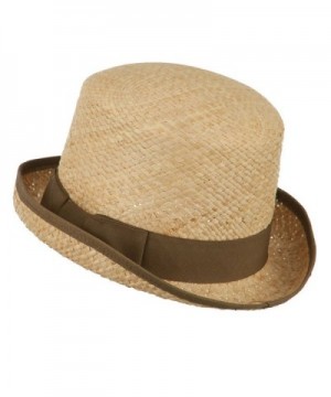 Raffia Straw Top Hat Fedora