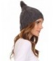 Sakkas CHSS1544 Unisex Bobble Charcoal in Women's Skullies & Beanies