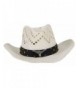 EPGW Womens Western Shapeable Ivory_Bull in Women's Cowboy Hats