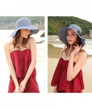 Kekolin Womens Straw Floppy Foldable in Women's Sun Hats