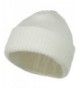 Solid Plain Watch Cap Beanie - White - C2115EH2Y6J