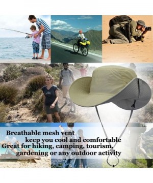 YOYEAH Outdoor Boonie Fishing Khaki in Men's Sun Hats