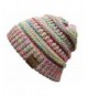H 6800 816 41 Four Tone Marled Beanie - Four Tone Mix 11 - a Yellow- Hot Pink- Turquoise- Pink - CX12MY3LH5N