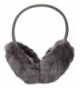 Simplicity Women's Winter Faux Fur Ear Warmers Earmuffs - Solid_dark Grey - CX11UHOAX4N