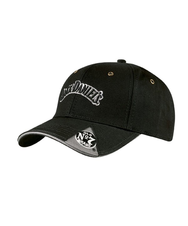 Jack Daniels Men's Daniel's Old No. 7 Cap - Jd77-42 - Black - C5113EZQ9RX