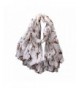 WILLTOO Women Ladies Giraffe Print Pattern Long Scarf Wrap Shawl - Beige - CY12O66MX76