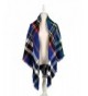 LIYZU Womens Tassels Tartan Gorgeous