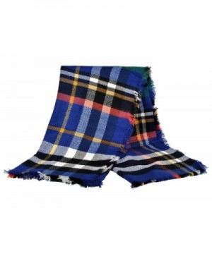 LIYZU Womens Tassels Tartan Gorgeous in Fashion Scarves