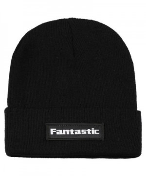 Fantastic Zone Winter Acrylic Slouchy - Black - C01898Q5ZYK