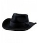 The Hat Depot 1400HE01 100% Wool Wide Brim Felt Fedora - Black - CL126SXGB61
