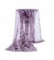 Deamyth Women Chiffon Scarf Zebra Stripe Prints Wrap Shawl Headscarf - Purple - CX12O002J8C
