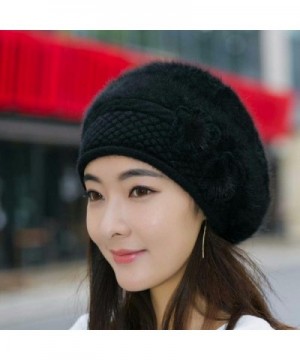 French Beanie Cashmere Womens Elegant