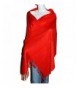 SCARF_TRADINGINC Twill Pashmina / Shawl / Wrap / Stole / Scarf - Red - C911EH0BTF1