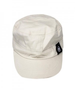 Men Women Flat Roof Military Hat Cadet Patrol Bush Baseball Field Cap Sun Hat - Gray - C912B66SGLN