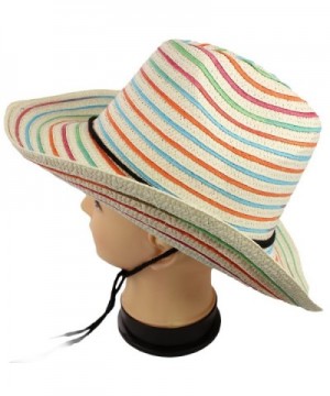 bogo Brands colorful Accents Adjustable in Women's Sun Hats