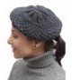 Womens Alpaca Wool Knitted Beret