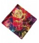 Womens Large Floral Square Pashmina