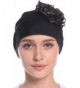 Ababalaya Flower Turban confinement childbirth in Women's Skullies & Beanies