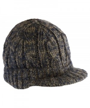 District Cabled Brimmed Contrasting Colors Hat Dusty Khaki/ New Navy One Size - CZ11HHJNJUH