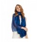 Ysiop Oversized Evening Weddings Sapphire in Fashion Scarves