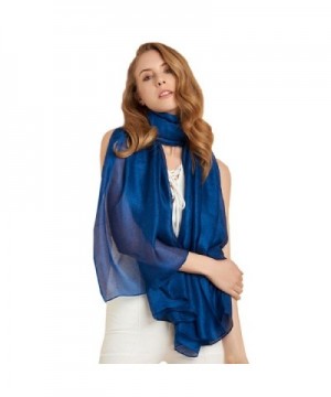 Ysiop Oversized Evening Weddings Sapphire in Fashion Scarves