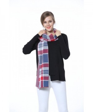 Knitbest Checked Fashion Blanket Scarves in Fashion Scarves