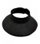 Women Summer Foldable Visor Straw in Women's Sun Hats