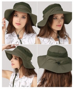 YOYEAH Outdoor Boonie Bucket Fishing in Women's Sun Hats