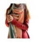 KM Women's Autumn and Winter Long Scarves/ Warm Scarf/ Plaid Shawl - pink-green - CD11OX5EOSJ