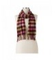 Croft & Barrow Women's Super Soft Muffler Scarf- Pink and Purple Plaid - CV11HYW7SHR