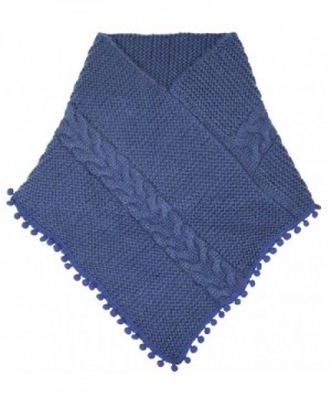 Womens Knitted Infinity Collar Scarf