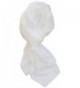 Tanu Collections Silk Blend Oblong Scarf in Solid and Ombre Mixed Colors - White - C111ACJMOAX