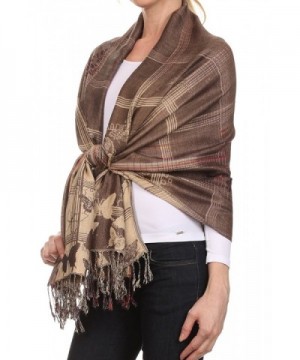 Sakkas CHS1610 Multi Colored Butterfly Pashmina in Wraps & Pashminas