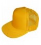Enimay Solid Color Curved Mesh Trucker Hat Cap (Many Color Curveds Available) - Gold - CU11OWQSJBR