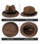 Trilby Panama Fedora Beach Outfits in Men's Fedoras