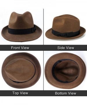 Trilby Panama Fedora Beach Outfits in Men's Fedoras