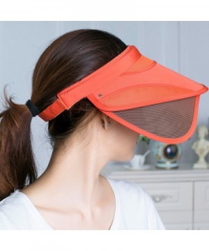 iShine Visor Protection Summer Orange in Women's Sun Hats