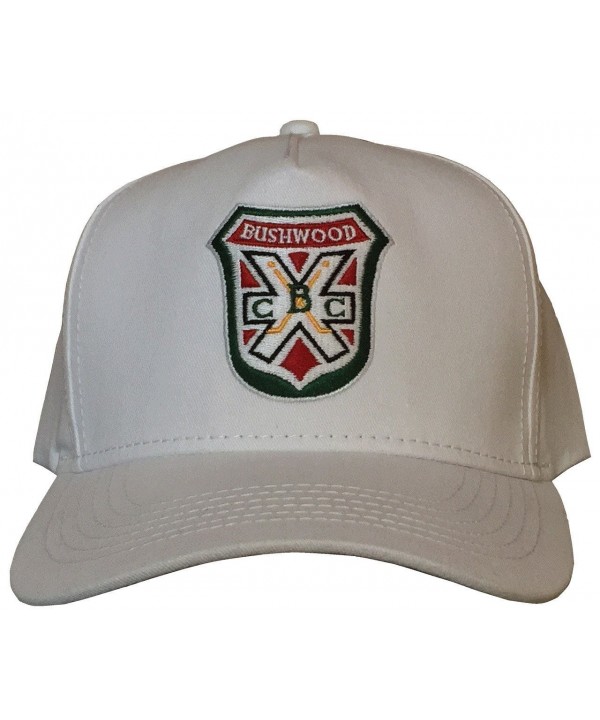 Bushwood WHITE Retro Snapback Golf Cap/Hat - CE111WVH8Q7