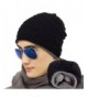JOYEBUY Men's Soft Lined Slouchy Beanies Hat Warm Winter Thick Knit Skull Cap Valentine's Gift - Black - CY1858LR8RA