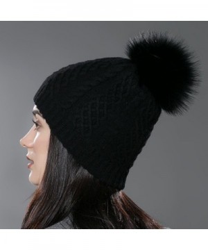 URSFUR Womens Winter Bobble Unisex in Women's Skullies & Beanies